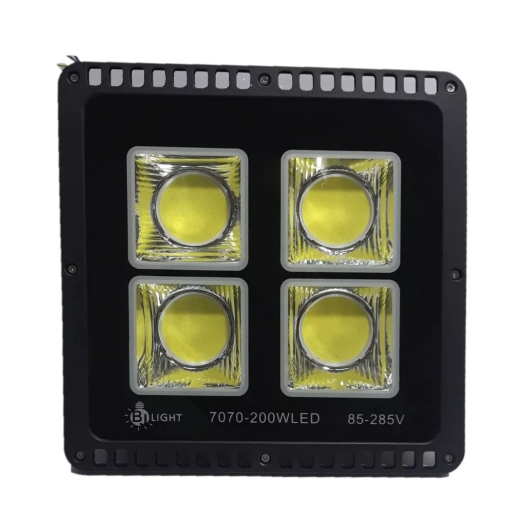 777 REFLECTOR LED 200W 110/220V 6500K NEGRO