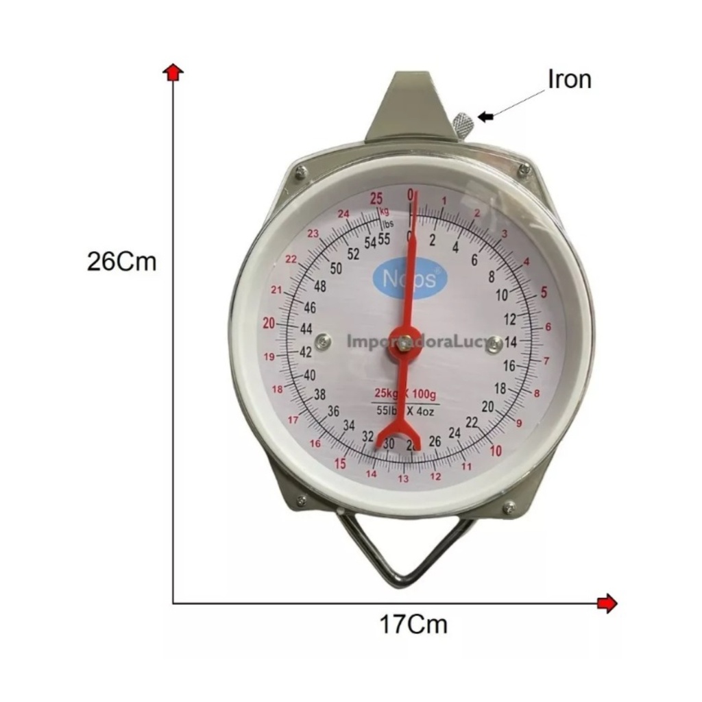 BALANZA ANALOGICA 25KG