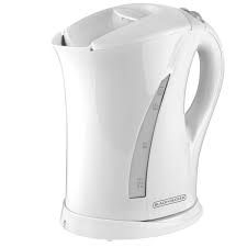 BLACK & DECKER HERVIDOR ELECT. 1.7LTS 1500W BLANC