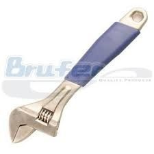 BRUFER LLAVE AJUSTABLE 8 M-GOMA