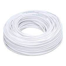 CABLE DOBLE 14AWG 300V BLANCO X MTS