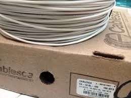 CABLESCA CABLE AUTOMOTRIZ 18AWG BLANCO C-MT