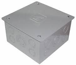 CAJA D/PASO METAL 8 X 6 X 6