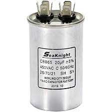 CAPACITOR 20UF 450VAC AIRE ACOND.