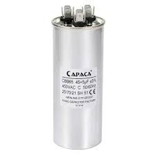 CAPACITOR 45+5UF 450VAC AIRE ACOND.