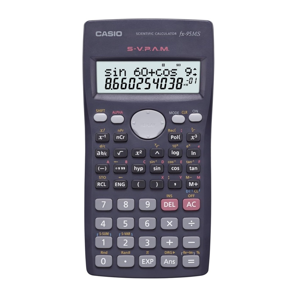 CASIO CALCULADORA CIENTIFICA 244 FUNC.