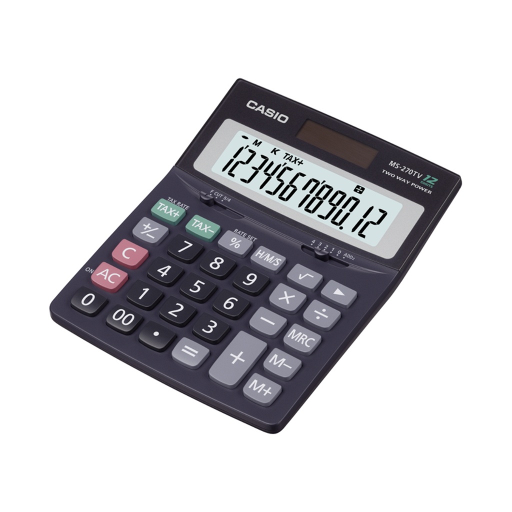 CASIO CALCULADORA DE MESA--MS-270TV