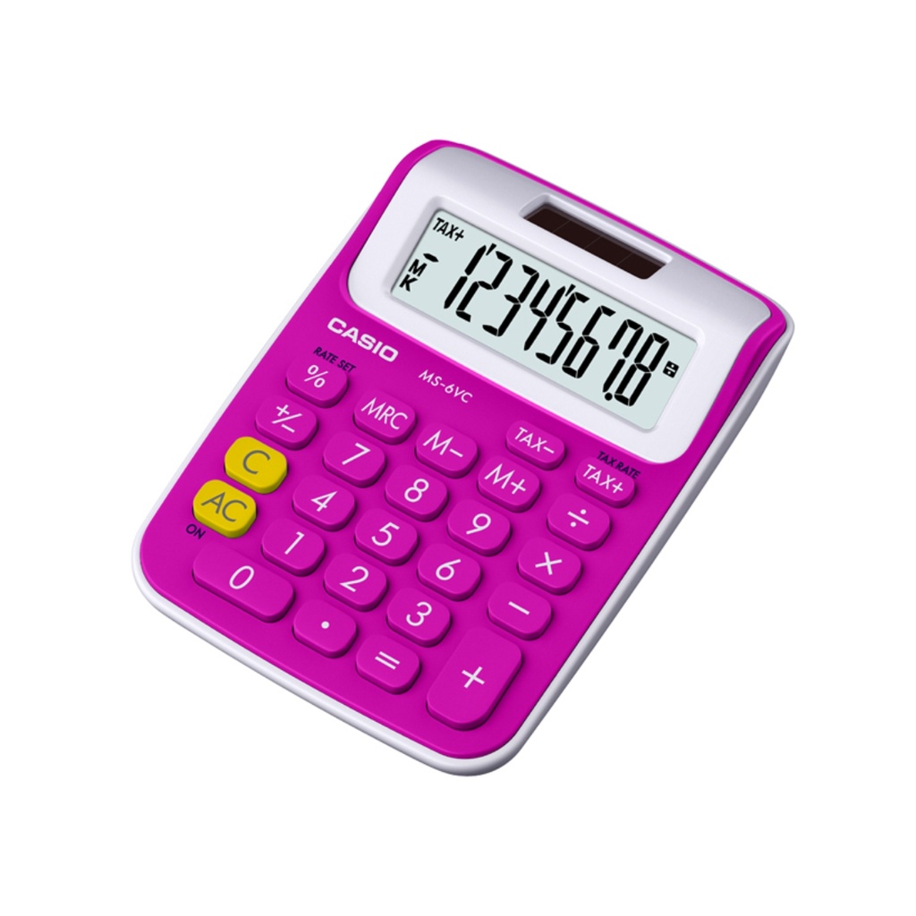 CASIO CALCULADORA DE MESA--MS-6VC