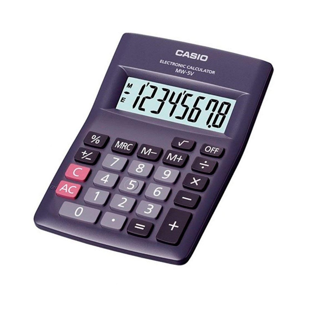 CASIO CALCULADORA DE MESA--MW-5V