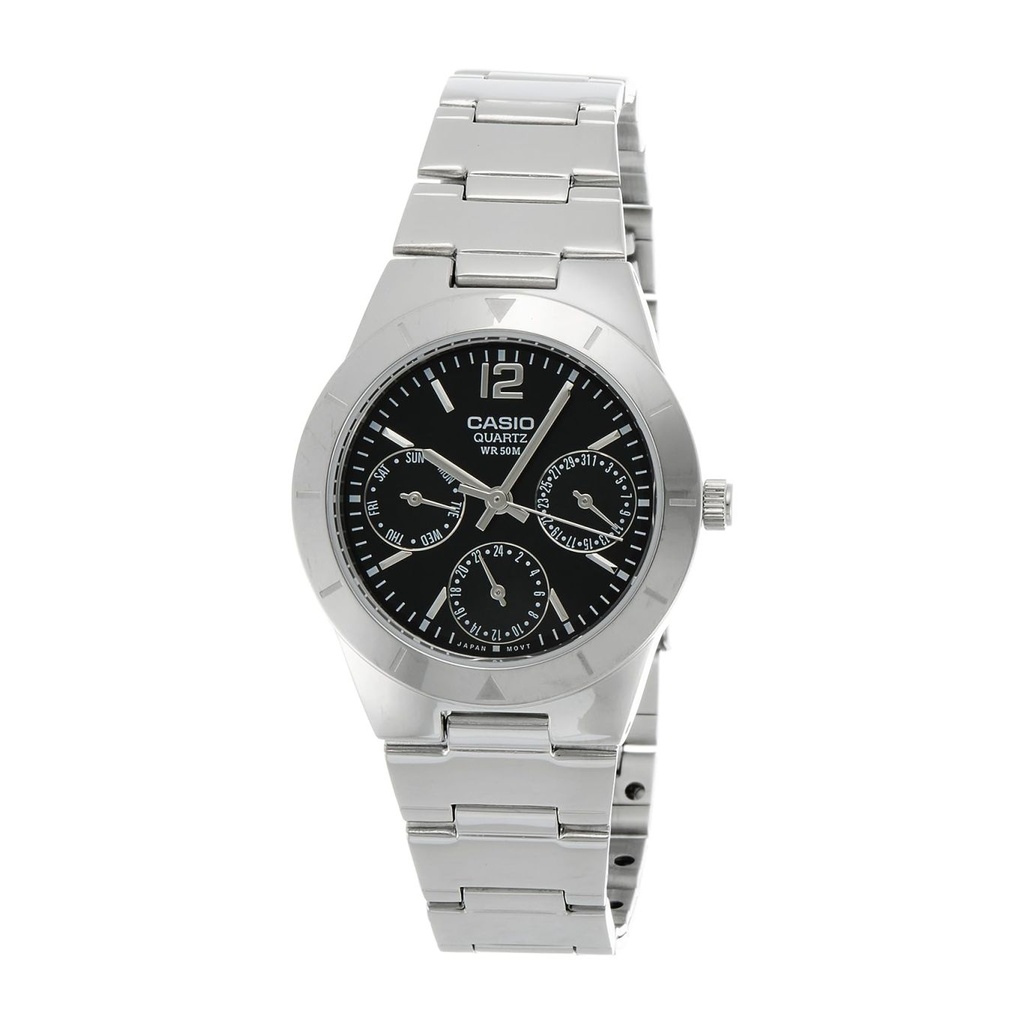 CASIO RELOJ ANALOGO--LTP-2069D-1AV