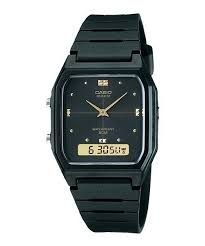 CASIO RELOJ CABALLERO ANALOGO--AW-48HE-1AV