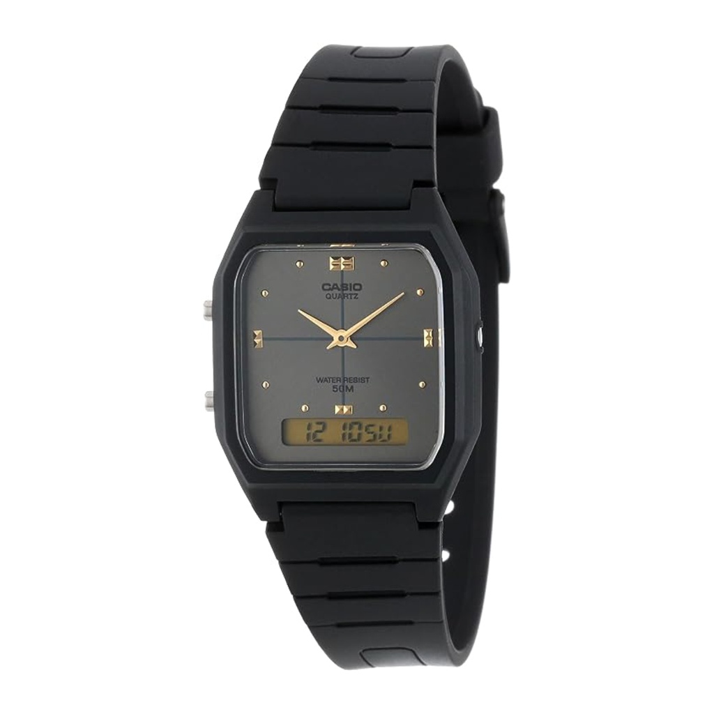 CASIO RELOJ CABALLERO ANALOGO--AW-48HE-8AV