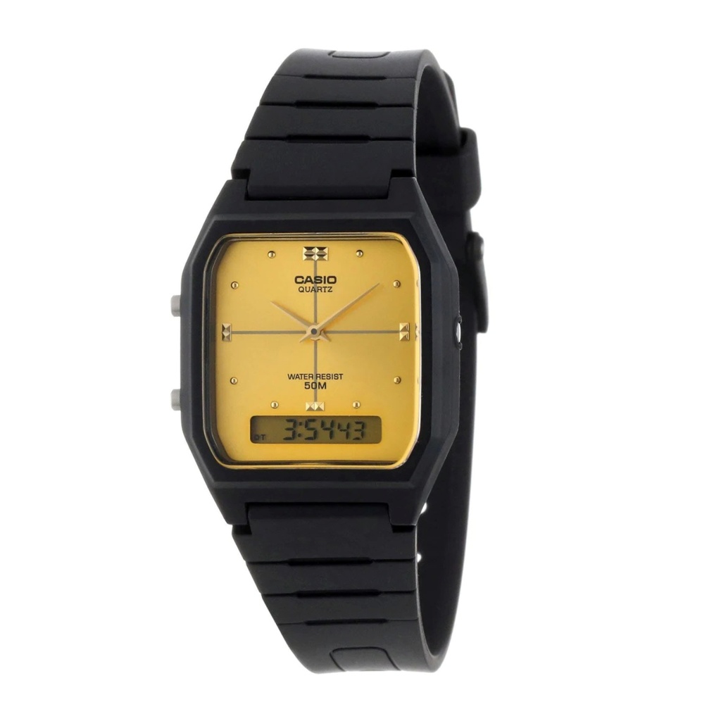 CASIO RELOJ CABALLERO ANALOGO--AW-48HE-9AV