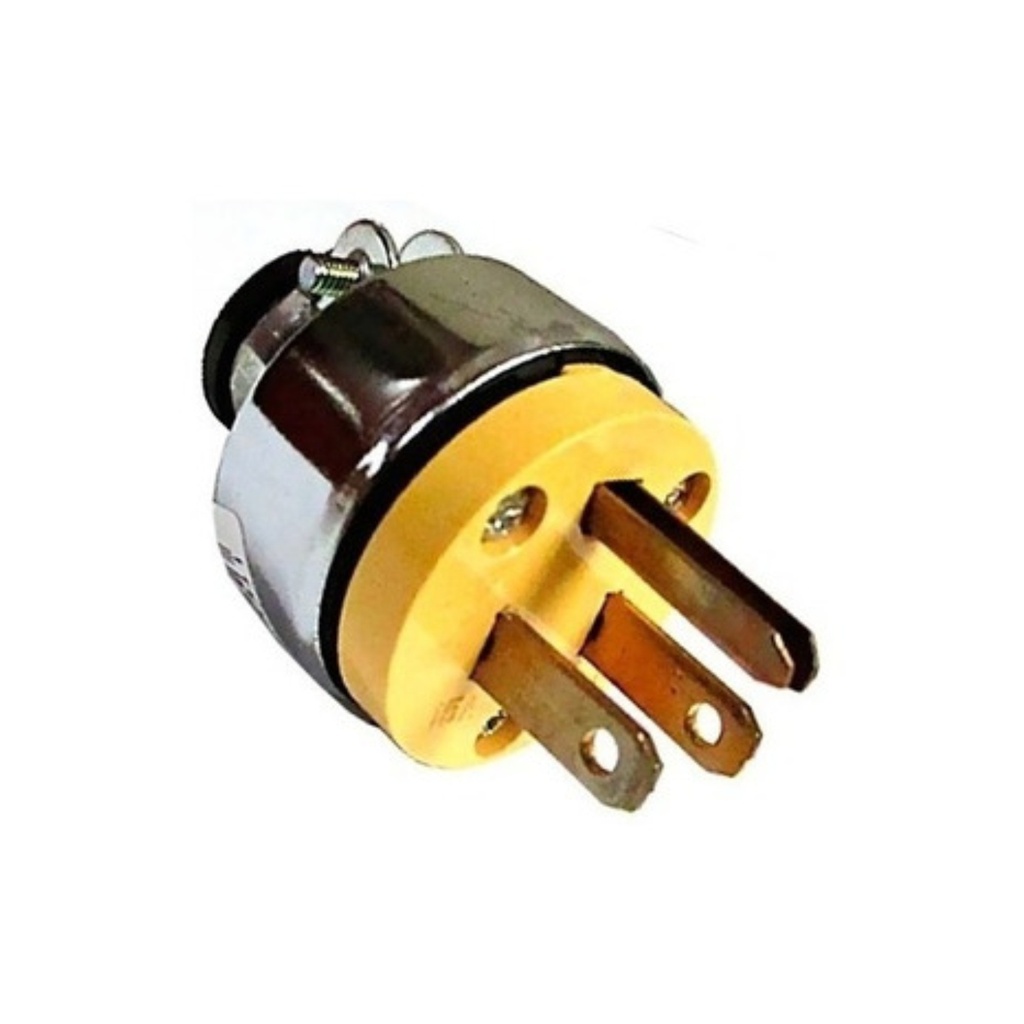 ENCHUFE 110V/15AMP CON TIERRA