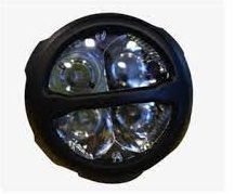 FARO LED DOBLE SPOT 40W AMBAR/BLANCO