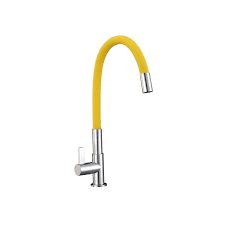 FAUCET GRIF FREG FLEXIBLE ABS AMARILLO