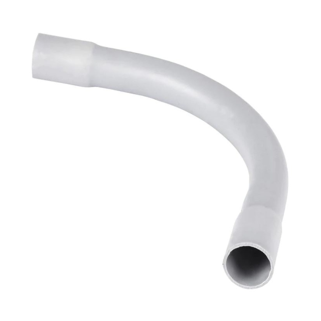 FESTA CURVA PVC ELECT. 1 BLANC