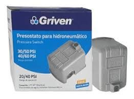 GRIVEN-SQUARE PRESOSTATO 20-40 PSI