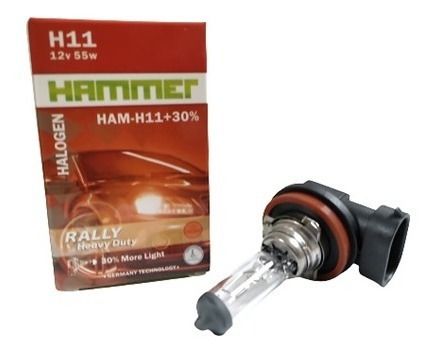 HAMMER BOM. HALOG. H11+30% 12V 55W RALLY