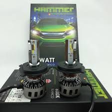 HAMMER SILVER BRIGHT LED KIT 9006/HB4 6000K