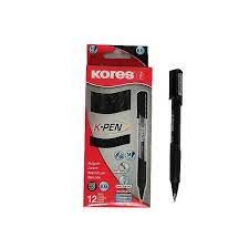 KORES BOLIGRAFO M SOFTGRIP RETRACTIL-NEGRO UNID