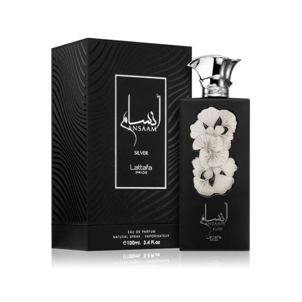 LATTAFA PRIDE ANSAAM SILVER UNISEX 100ML SPR EDP