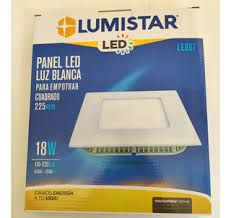 LUMISTAR PANEL LED 110/220V 18W LUZ BLAN--LED67