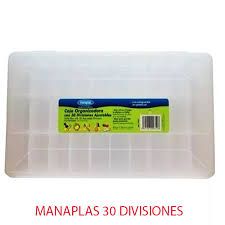 MANAPLAS CAJA ORGANIZ 30 DIV AJUST