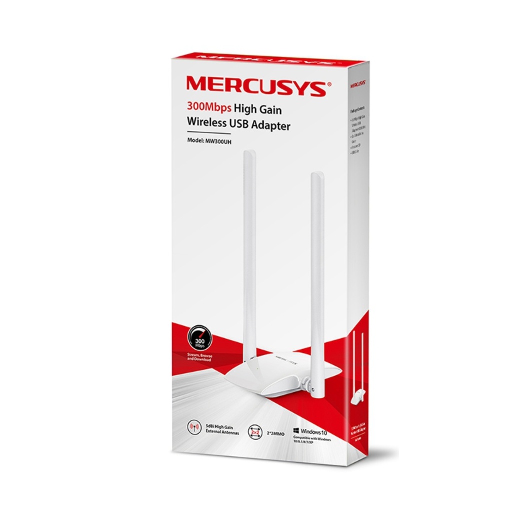 MERCUSYS ADAP INAL HIGH GAIN 300MBPS 2ANT