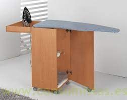 MESA P-PLANCHAR C-GUARDA ROPA D-MADERA