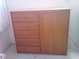 MINI CLOSET D-MADERA CON 5 GAVETAS 2 PTS