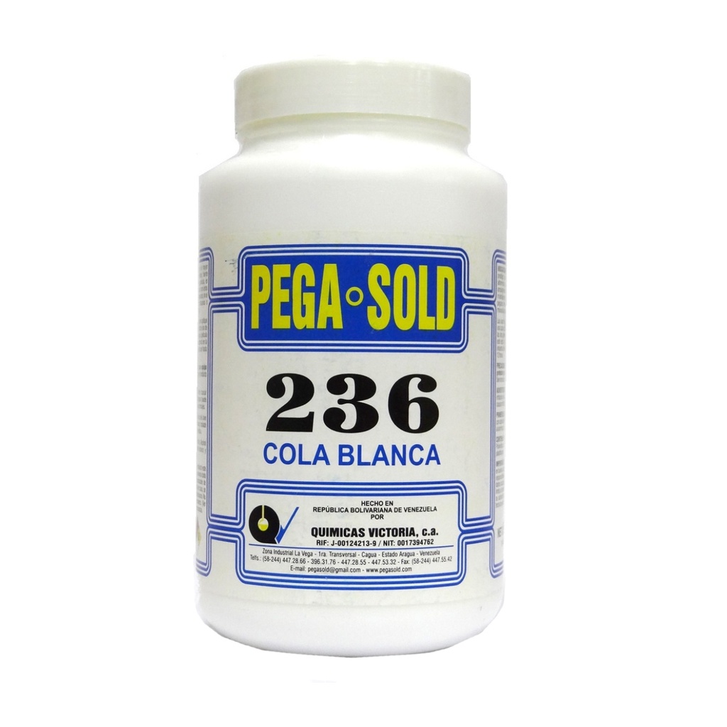 PEGA SOLD 236 COLA BLANCA 1KG 1/4G