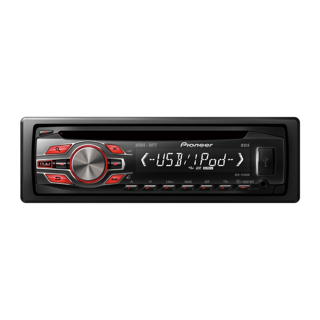 PIONEER REPROD. CD P-CARRO MP3 USB 50WX4