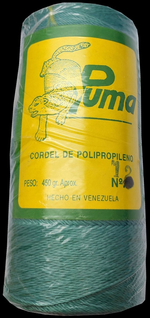 PUMA CORDEL POLIPRO. N12 VERDE GRAMA