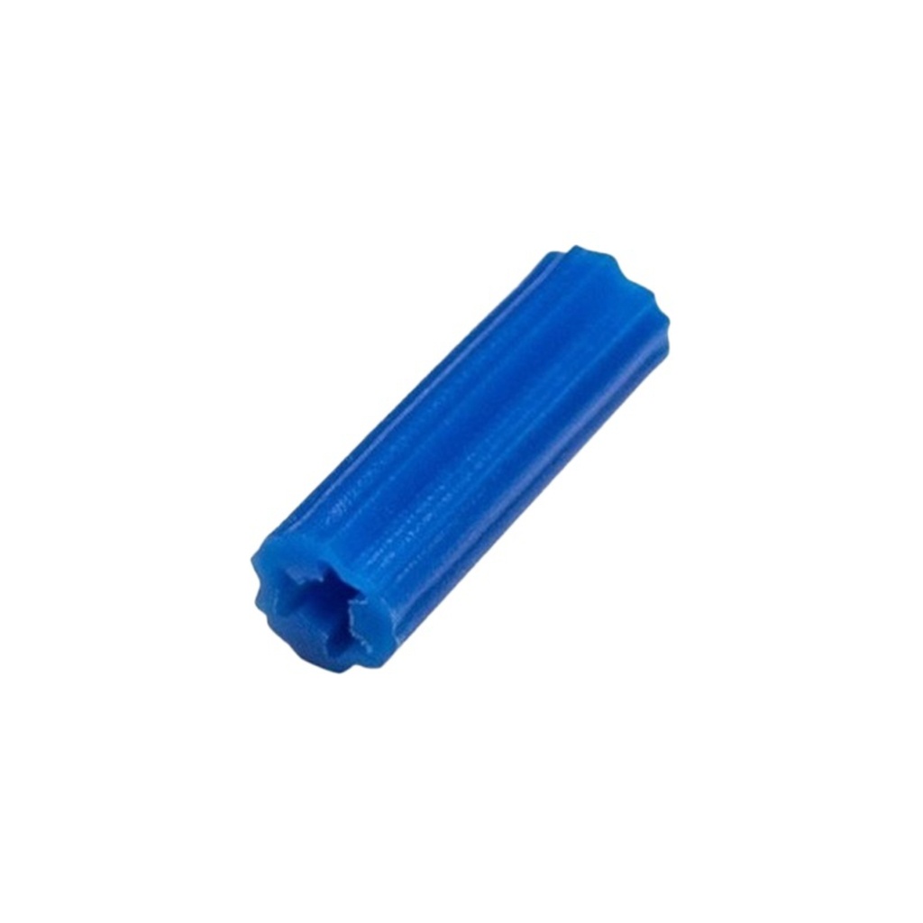 RAMPLUG PLASTICO AZUL 7mmx25mm