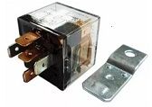 RELAY TRANSPARENTE 80A 12V 5PTAS