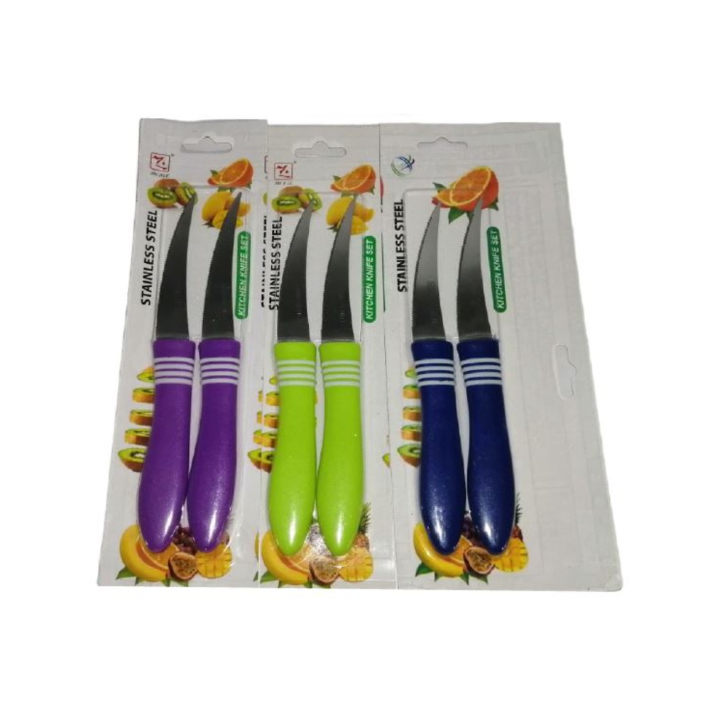 SET DE CUCHILLOS 2 PCS PELADOR VERD