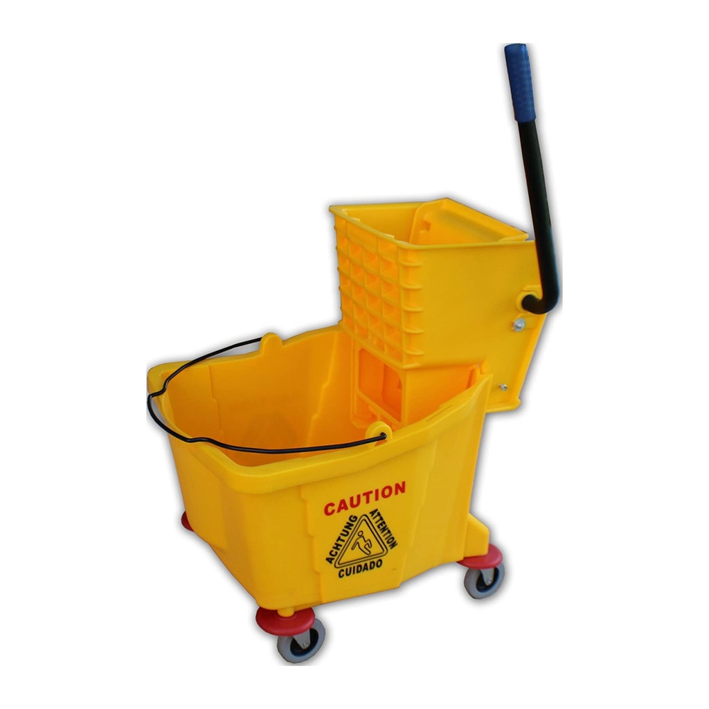 TOBO EXPRIMIDOR 36L P- TRAPEADOR PLAST. AMARILLO