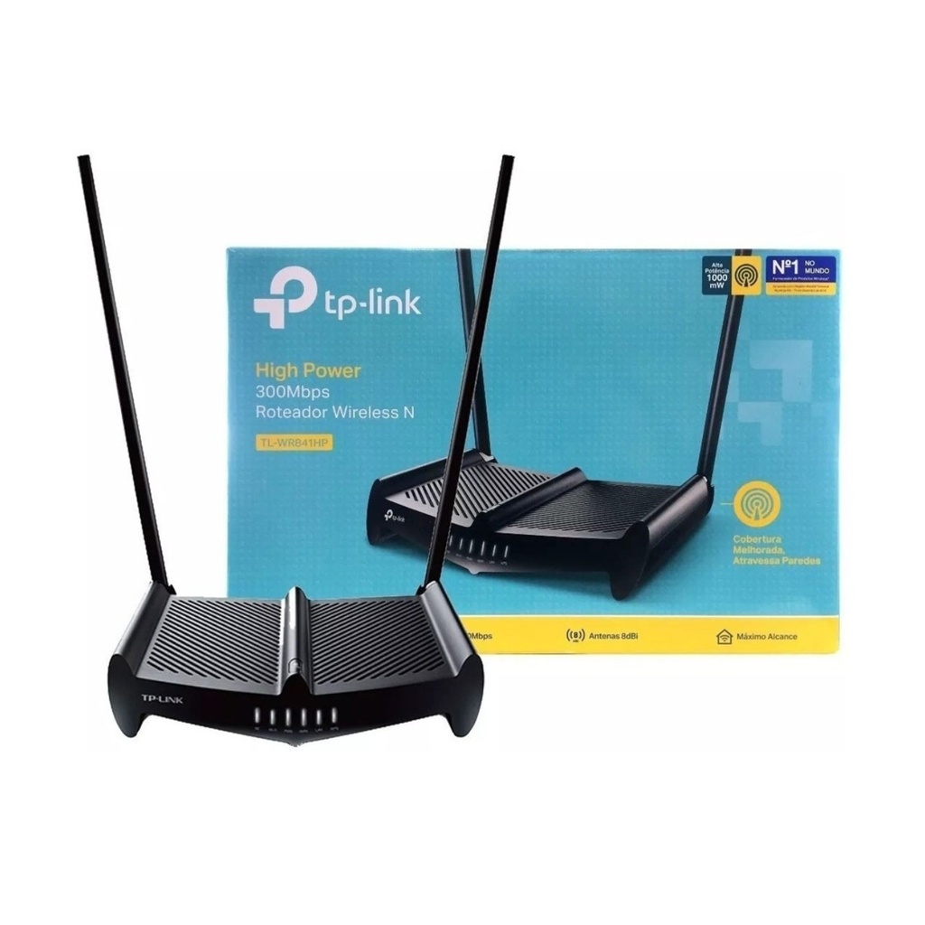 TP LINK  ROUTER INAL 2 ANT 300MBPS--TL-WR841HP