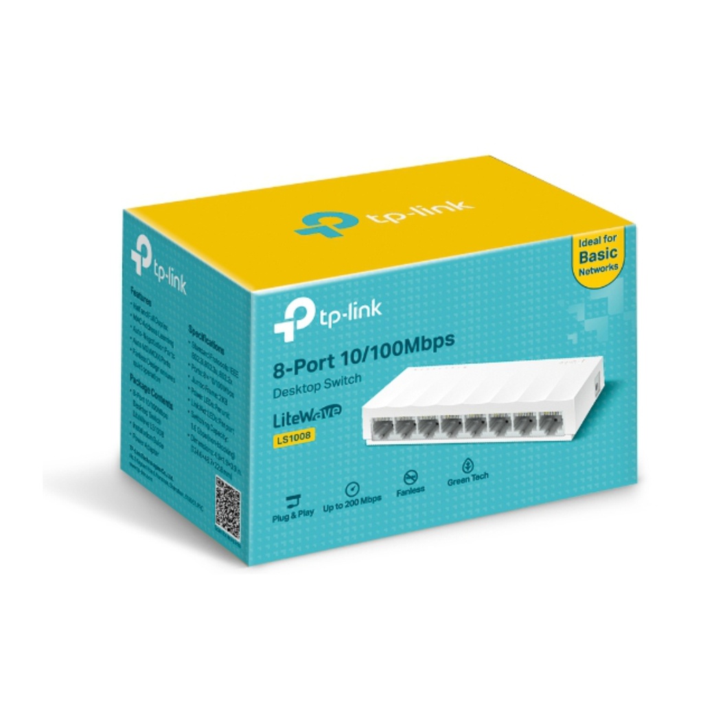 TP LINK  SWITCH 8 PTOS 10-100MBPS