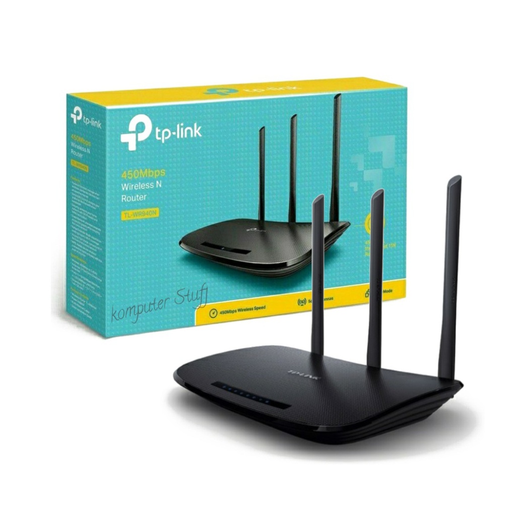 TP LINK ROUTER INALAM 3 ANT 450MBPS