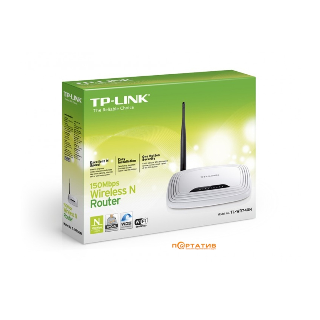 TP LINK ROUTER INALAMBRICO 150MBPS--TL-WR740N