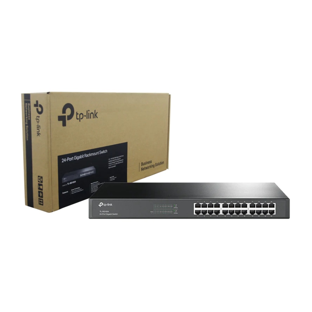 TP LINK SWITCH 24 PTOS 10-100M RACK