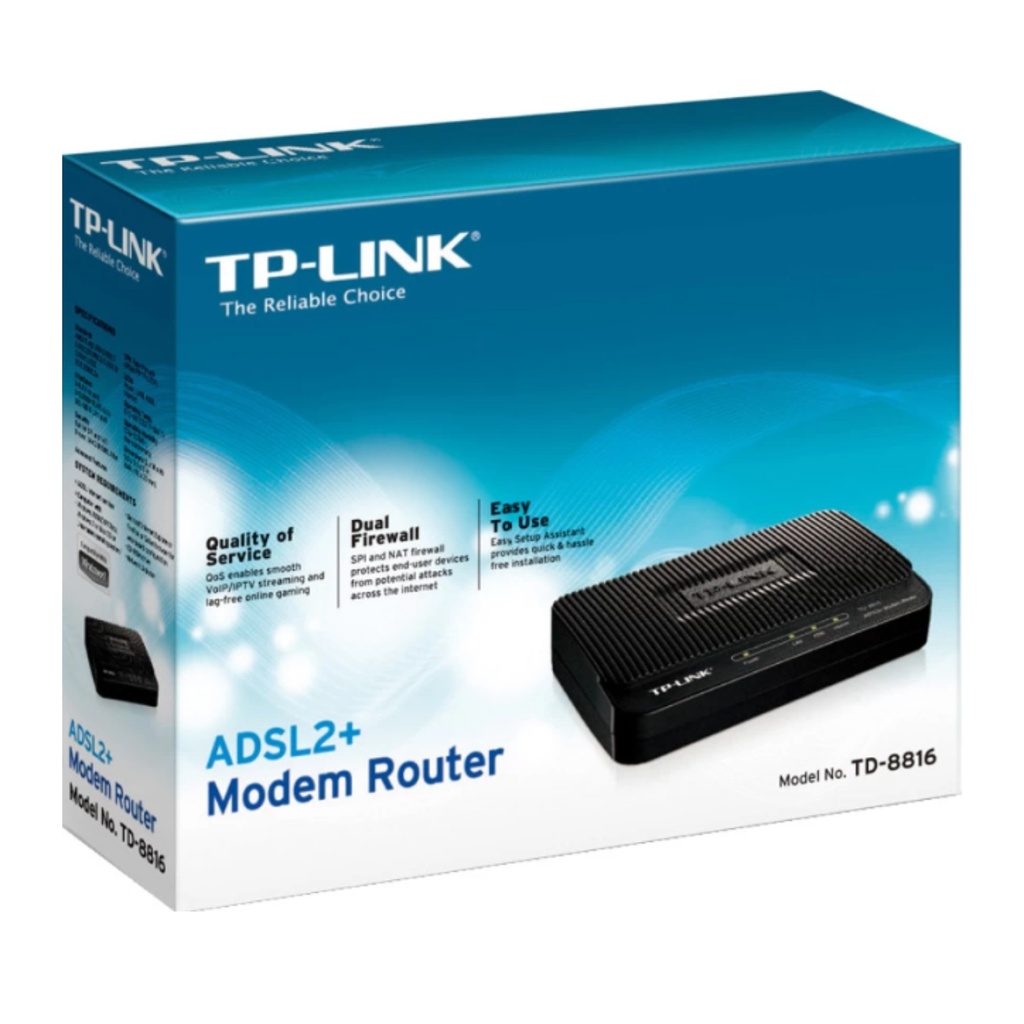 TP-LINK MODEN ADSL