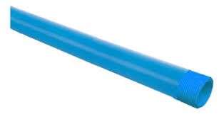 TUBERIA PVC A/F 3/4 PUL 6MTS AZUL