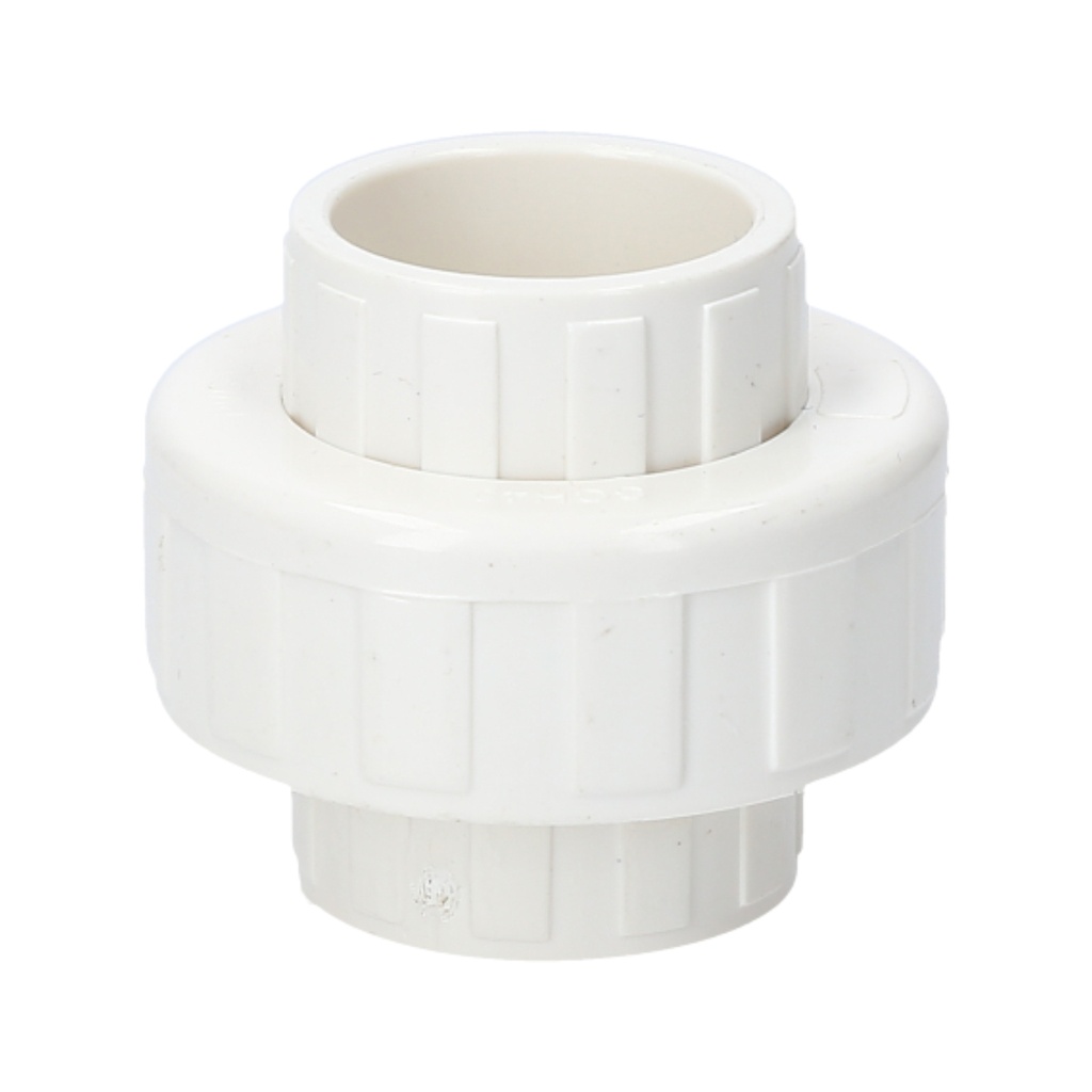 UNION UNIVERSAL PVC 1" 1/2 LISA BLANCA