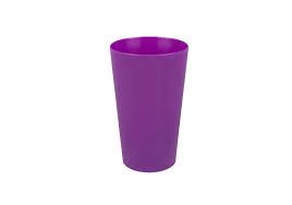 VASO COPA PLASTICO VIOLETA