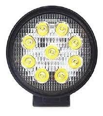 XTREME FARO LED 27W 4 10-30V REDONDO 9LED PLANO