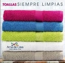 AMA DE CASA TOALLA P-MANO V-COLORES