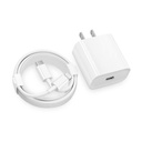 APPLE CARGADOR 20W TIPO C